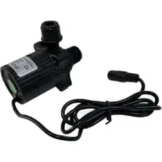 Bomba de Água Micro Sem Escovas SHYSKY DC40F-2460 24V 28W, 253GPH 19ft, à prova d'água, com portas rosqueadas de 1/2 pol