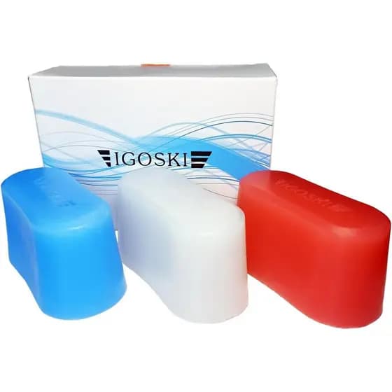 3 Packs Snowboard Wax All Range Temp Wax Kit 300g in Total