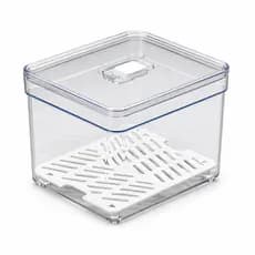 Organizador de Geladeira c/ Tela 3,8L Legumes Verduras frutas