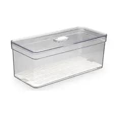 Pote Organizador Geladeira Tela Grande 6,8L Plastutti