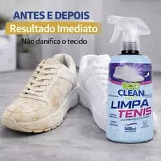 Limpa Tênis Spray Eco Clean Power Limpeza Profunda 500ml O Melhor de Todos