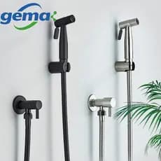 Kit de Ducha Higienica Para Banheiro 1.2m completa Luxo Metal inox nucleo da valvula