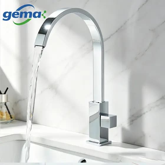 Torneiras de alta qualidade para bancadas de banheiro/cozinha, torneira de água fria em aço inoxidável