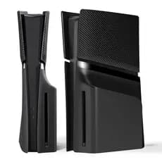 eXtremeRate eXcover - Capa Superior e Inferior de Substituição para Console Compatível com PS5 Slim Edição com Disco, Pa