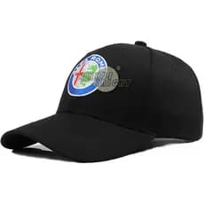 Boné Automotivo de Esporte, Boné de Beisebol Masculino, Boné Trucker Ajustável com Marca Bordada