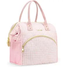 Bolsa de Almoço para Mulheres, Lancheira Bonita com Abertura Ampla para Adolescentes, Bolsas de Almoço Isoladas e à Prov