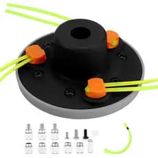 Cabeça Universal para Cortador de Grama Quintillus, Cabeça de Cortador de Grama H09 Compatível com Ego, Ryobi, Echo, Wee