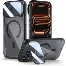 Capa Nillkin para iPhone 17 Pro Max Magsafe Transparente, Proteção Total Aprimorada para a Câmera, Material Translúcido