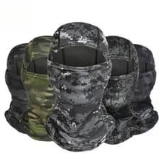 Musion Balaclava Malha Respirável Proteção UV Da Motocicleta Máscara Facial Completa Impressa