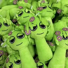 Caixa de brinquedos de pelúcia, mercadoria, em estoque, bonecas fofas