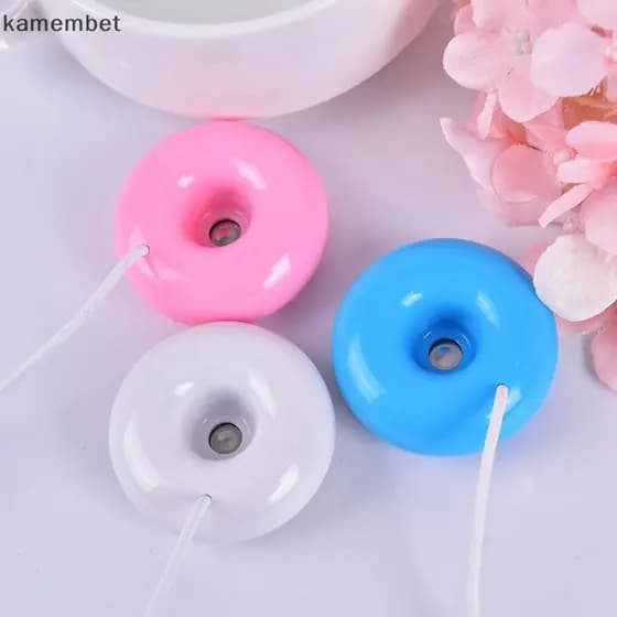 Umidificador USB portátil Kame em formato de donut, purificador de ar, difusor de aroma, presente.