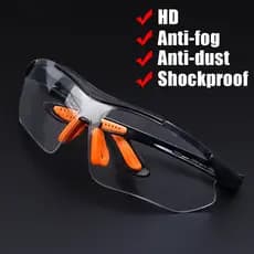 Óculos de ciclismo transparentes à prova de vento, adequados para os olhos masculinos, acessórios para atividades ao ar