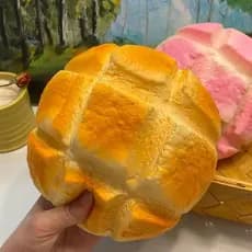 Brinquedo de Pão Macio , Brinquedo Sensorial Simulado de Retorno Lento, Forma Realista de Abacaxi