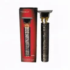 Máquina De Cortar Cabelo Profissional Dragão Sem Fio Recarregável Bivolt Aparador Com 4 Pentes