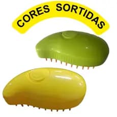 Escova Vapor Para Pet Recarregável Removedora De Pelos Cachorro Gato Massageadora Cores Sortidas