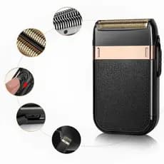 Barbeador Shaver Profissional LUKTON LFJ-3169 Elétrico Acabamento Barba Degradê Alta Precisão