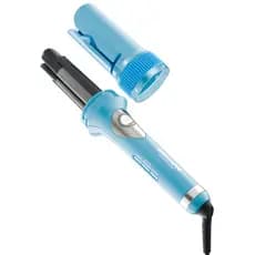 Modelador De Cachos MiraCurl 32mm Automático Nano Titanium Cachos Perfeitos Brilho BabylissPRO Azul Bivolt