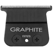 Lâmina de Reposição BabylissPRO T-Blade FX707B Grafite Preto Máquina de Acabamento Deep Tooth