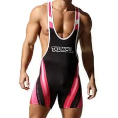 TAUWELL especial para roupas de fitness confortável respirável macacão esportes roupas de luta livre Yoga fitness ciclis