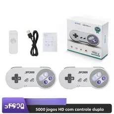 HD Retro Game Console Doméstico SFC Handle TV Game Console Dual Wireless Arcade