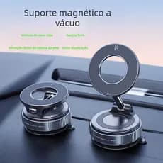 Adsorção de vácuo magnética suporte do telefone do carro ventosa no carro navegação telefone titular Multi-ângulo A