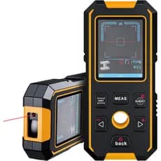 Detector de Pinos - Scanner de Parede 4 em 1 com Medidor a Laser, Detector de Pinos Recarregável com Sensor Inteligente