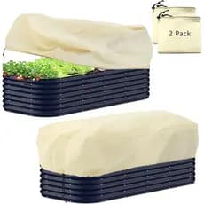 Capas Protetoras para Plantas contra o Frio, Cobertor de Inverno para Plantas em Vasos, para Plantas Externas e Árvores