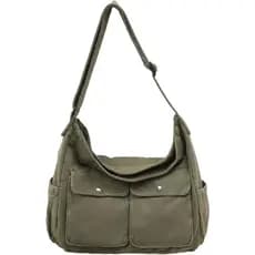Bolsa Mensageiro Collsants, Bolsa Hobo, Bolsas Transversais para Mulheres, Bolsa de Lona, Bolsa Transversal, Bolsa de Om
