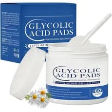 Pads Esfoliantes de Ácido Glicólico (60 Unidades) - 10% Ácido Glicólico Ultra Puro + 2% Ácido Salicílico, Pads de Renova