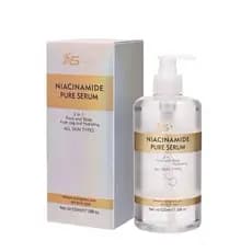 Sérum Puro NIACINAMIDA Ashley Shine Genérico 2 em 1 para Rosto e Corpo, 520ml / 17.58fl oz