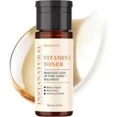 Tônico Facial de Vitamina C InstaNatural, Ilumina, Equilibra o pH e Reduz Sinais de Envelhecimento, Linhas Finas e Rugas