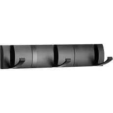 Ganchos Dobráveis para Casacos, Suporte de Parede com 5 Ganchos Retráteis, Suporte Resistente para Toalhas de Banheiro,