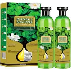 Shampoo tonalizante em mousse, shampoo tonalizante castanho escuro para cobrir cabelos grisalhos, shampoo tonalizante se