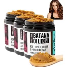 A máscara capilar Batana promove o crescimento do cabelo, o óleo capilar elimina problemas capilares, aumenta a densidad