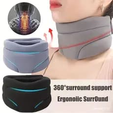 Dormir Espuma Macia Cervicorret Pescoço Cinta Alívio De Pressão Dor Cervical Vértebra Proteção Coluna Viagem Nap Saúde