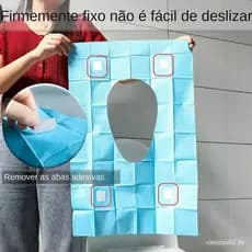 Capas Portáteis Para Assento De Vaso Sanitário , 10 Peças , Grande , 16x24 , Papel Banheiro , Penico , pomermy