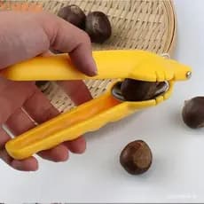 YISHENG Descascador De Biscoito De Porca , Alicate De Noz Manual De Clipe Rápido De Aço Inoxidável , De Castanha Com Alç