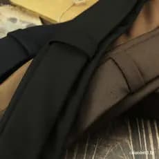 Gravata De Pescoço , Masculina Elegante Ajustável De Cor Sólida , Acessórios De Terno De Negócios De Algodão Retr