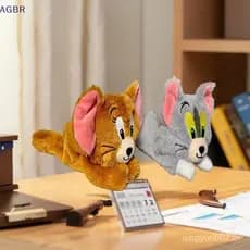 [AGBR] Estojo De Lápis Kawaii Tom E Jerry De 1 Peça Anime Fofo Desenho Animado Grande Capacidade Bolsa De Armazenamento