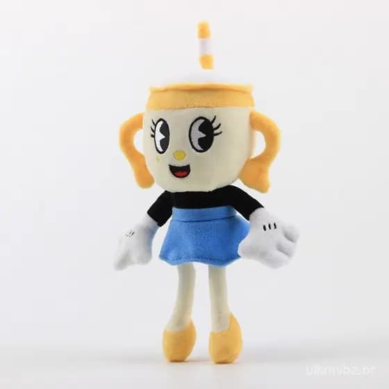 Polegadas Premium 9 Cuphead Jogo Sra . Figura De Pelúcia De Cálice Macia E Fofinha Recheada Para Bonecas Infantis