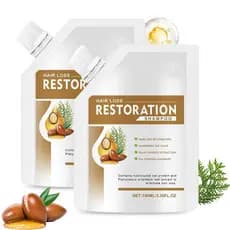 Shampoo para Crescimento Capilar Natural, Fórmula de Ginseng e Gengibre, Shampoo Anti-Queda, Condicionador para Controle