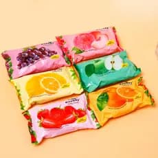 Sabonete Natural de Frutas Re, Hidratante e Umectante, 6 Fragrâncias, Envio Aleatório, Pedido Mínimo de 10 Peças, Mais V
