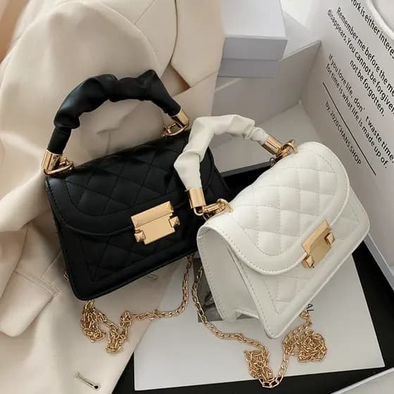 Bolsa feminina versátil para uso internacional, nova coleção 2026, estilo coreano, moderna e elegante, bolsa transversal