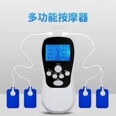 Massageador elétrico multifuncional para desbloqueio de meridianos, terapia de eletroterapia para todo o corpo, massagea