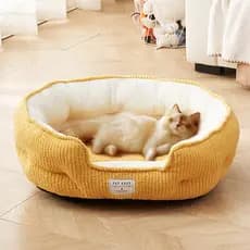 Cama de Inverno Quente e Espessa para Cães Grandes, Tapete para Animais de Estimação para Todas as Estações para Teddy e
