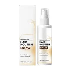 Novo sérum para cuidados capilares: Proporciona um efeito refrescante para o cabelo das mulheres, aumenta o volume e mel