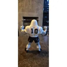 Mascote do Corinthians musculoso bombado forte 21 e 27 cm de altura. Gavião forte 21 e 27cm.