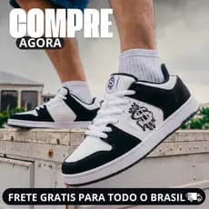 Tênis Street Masculino Moderno Solado Antiderrapante Macio Para Looks Casuais Arrojados