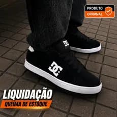 Tenis Masculino DC Lancamento Street Casual Aparencia Premium Para Looks Urbanos