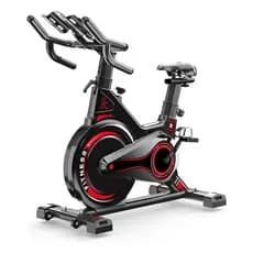 Bicicleta Spinning Ergométrica Adking Magnética Roda Inércia 13kg Vermelha Vermelho 127/220v